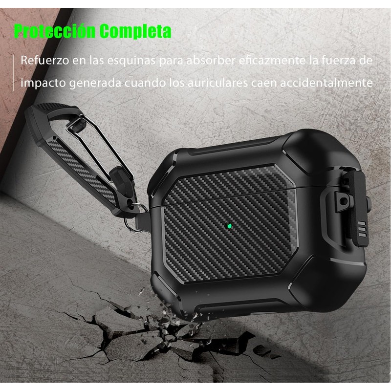 ARGOO Funda para AirPods Pro 2 [Modelo 2022] Uso Rudo,