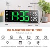 Koolertron Wall Clock Digital 13 Inch Large Display, LED Digital