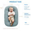 Baby Lounger 0-12 Months, Soft Cotton Bionic Design Infant Baby