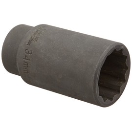 CTA Tools A431 Axle Nut Socket, 34-mm X 12-Point