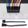50 Pairs Connector Cable Male and Female 4 Pin Tinned