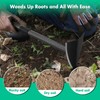 Garden Hoe, Heavy Duty Trenching Hoes with 60 Inch Long