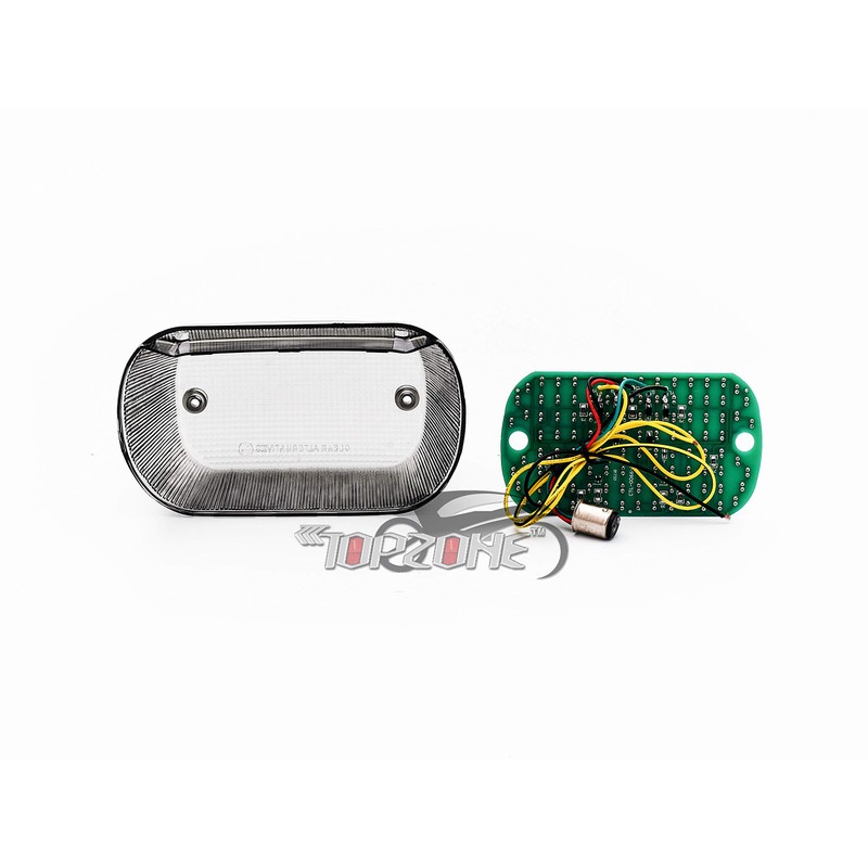 TOPZONE Compatible for Suzuki Motorcycle VL800 Intruder Volusia 2001;2002;2003;2004; LED