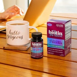 Biotina en Cápsulas Purity Products MyBiotin ProClinical para Piel, Cabello y Uñas