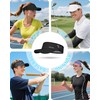 Sports Sun Visor Hats for Women Men Lightweight Breathable Cooling