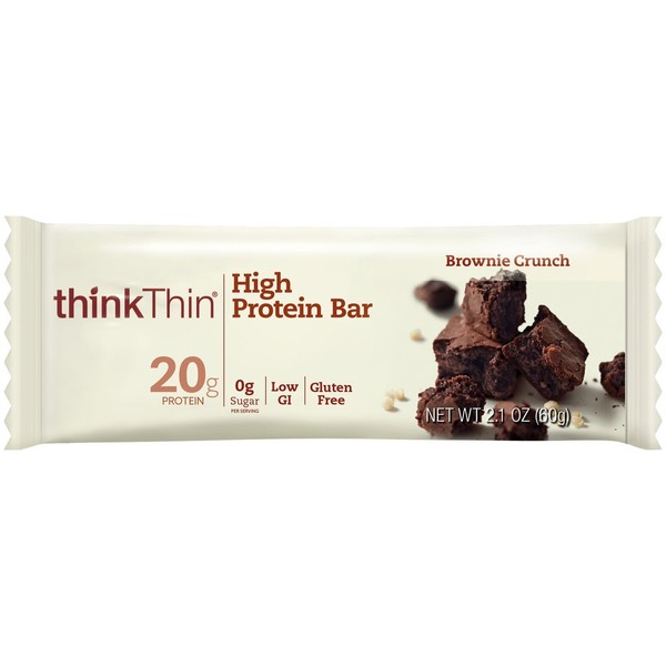 think! think! Protein Bars, High Protein Snacks, Gluten Free, Sugar