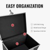 Caja Med con bloqueo de 5 x 8, color negro