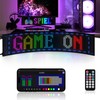 XAXVSTS Programmable LED Scroll Sign Dislplay, 47.5 x 12 cm,