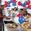 LOJAYUVE Juneteenth Day Latex Balloons with Ribbons, 45 Pack (12