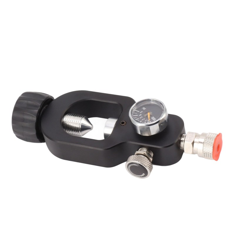 CO2 Cylinder Valve Tank Refill Adapter Good Sealing Leakage Proof