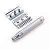 Edwin Jagger DE89Lbl Lined Detail Chrome Plated Double Edge Safety
