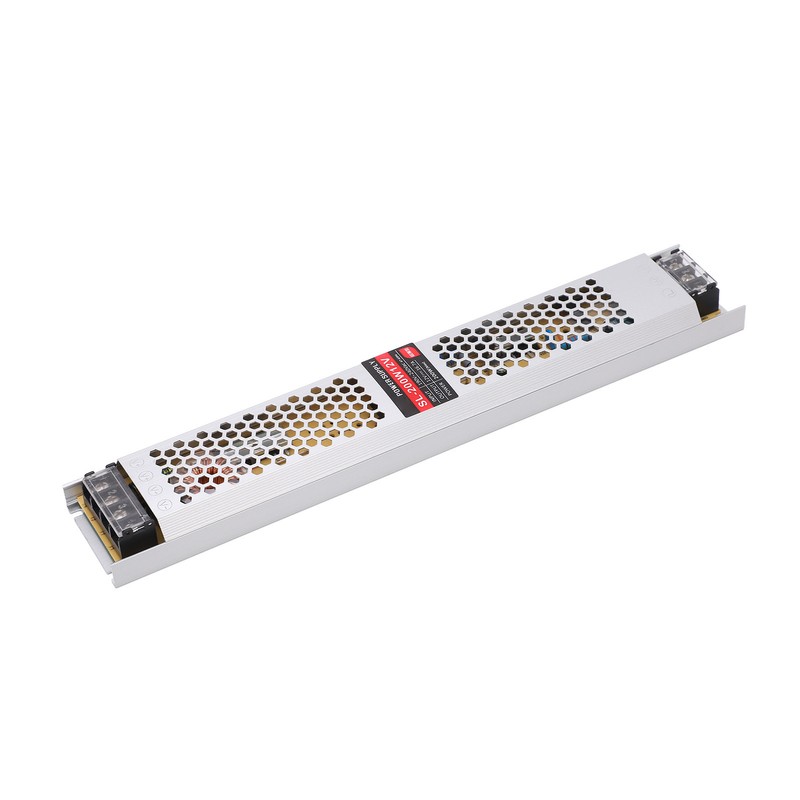 LED Power Supply Ultra Thin 190V‑240V AC Input 12V 16.7A