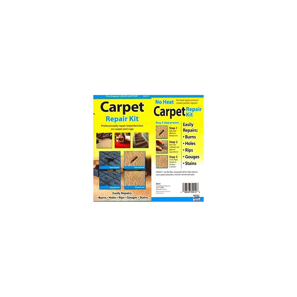 Carpet Repair Kit. Repair Burns and Other Damage on Your Auto, Home, Office Carpet Do It Yourself and Save Money
