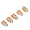5Pcs 3D Printer Brass Nozzles Tight Connection Heat Resistant 500℃