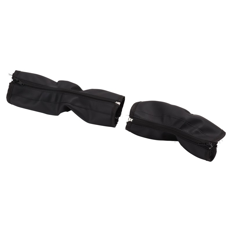 4pcs Stroller Handlebar Cover Waterproof Sweat Absorbing Strong Grip PU