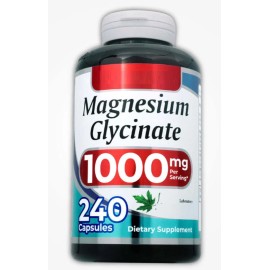 Magnesium Glycinate 1000mg 240 Caps