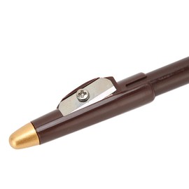 Beard Pencil Filler for Men, Thick Beard Shaping Tool with Sharpener, Compact Design, Beard Colouring for Men, Bartliner Pen for Beard, Hairline and Beard Shaping (Dark Brown)