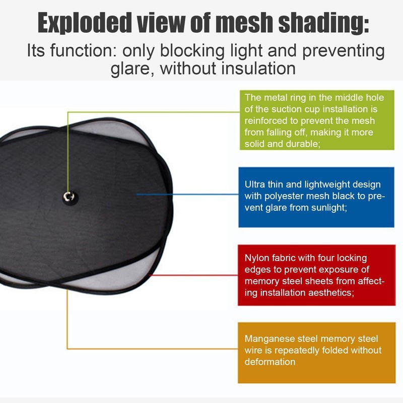 Sun Blocker for Car Baby | Sun Shade Blocker with