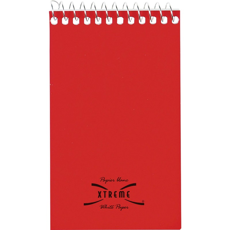 National Memo Book, Narrow Ruling, Top-Bound, Assorted Colors, 3" x