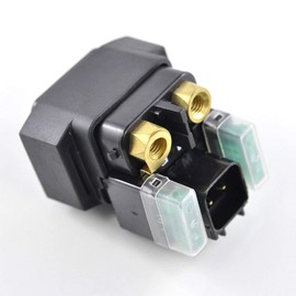 Aquiver Auto Parts New Starter Solenoid Relay for Yamaha YFZ 450 R X YFM 550 700 Grizzly Raptor 2006-2017 OE Repl.# 3B4-81940-00-00 1S3-81940-00-00 18P-81940-00-00