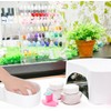 Zerodeko Cuenco para Manicura Acrílico Blanco, Recipiente para Remojar Uñas,