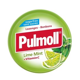 Pulmoll Lozenges with Vitamin C – Lime Flavor 45gr
