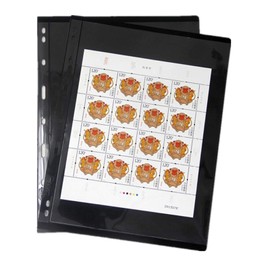 MUROAD 10 Sheets Stamps for Stamp Folders, 1 Sheet for Collectors, Professional Set (1 Row)