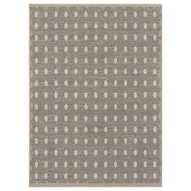 LUXE WEAVERS Modern Geometric Dots Taupe 2x3 Area Rug