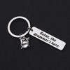 HOLLP Rock Drum Keychain for Drummer Gifts Relax The Drummer