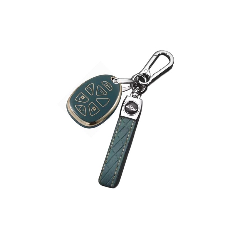 Chevy Tahoe Suburban GMC Yukon Key Fob Cover: 6 Button