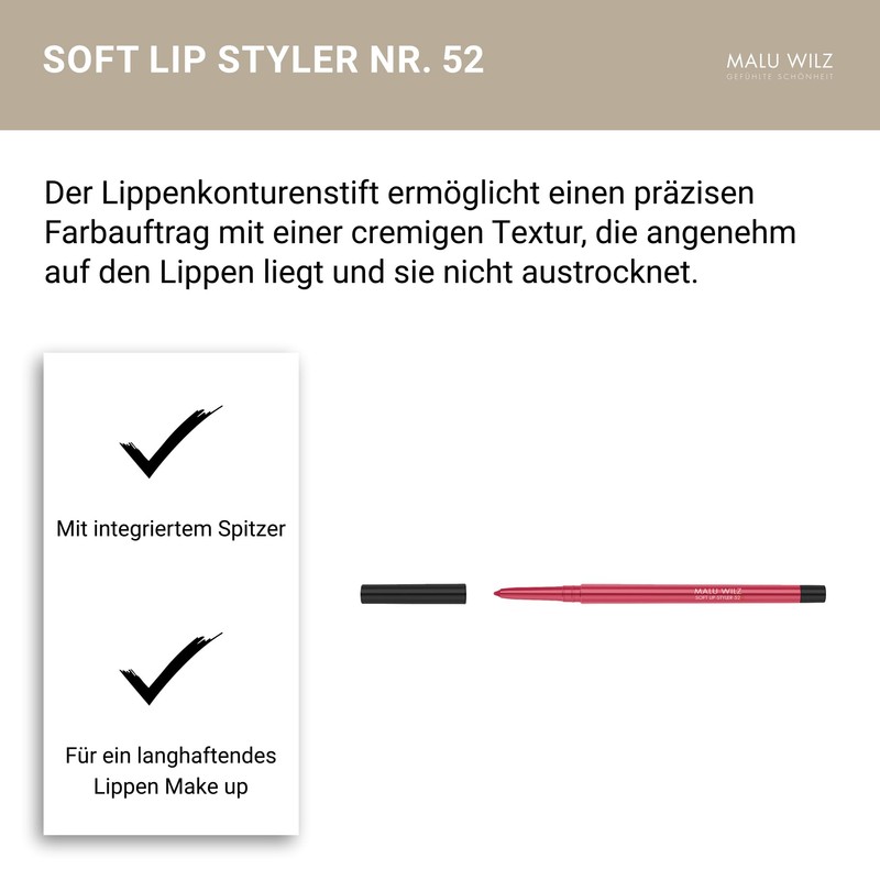 Malu Wilz Soft Lip Styler No. 52 Wildflower - Lip