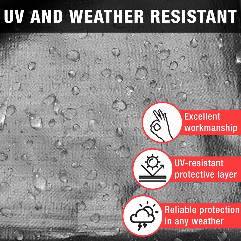 Grey Heavy Duty 200 GSM 2m x 2m / 6.5ft