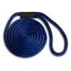 Mad Dog 5/8" x 15' Solid Braid Nylon Dock Lines - Navy - Made in USA