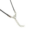 CEEYSEE 100 Pcs Necklace Cord with Clasp Black Waxed Necklace