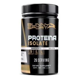 Bunny Proteina Isolatada 2.26kg Cero Carbohidrato Sabores Galleta