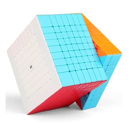 LiangCuber QY Speed Cube 9x9 Stickerless 75MM 9x9x9 Puzzle Cube Magic(2021 Version)