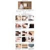 SNiON CSZ Metal Tiles Stainless Steel Style Magnetic Stick Stainless