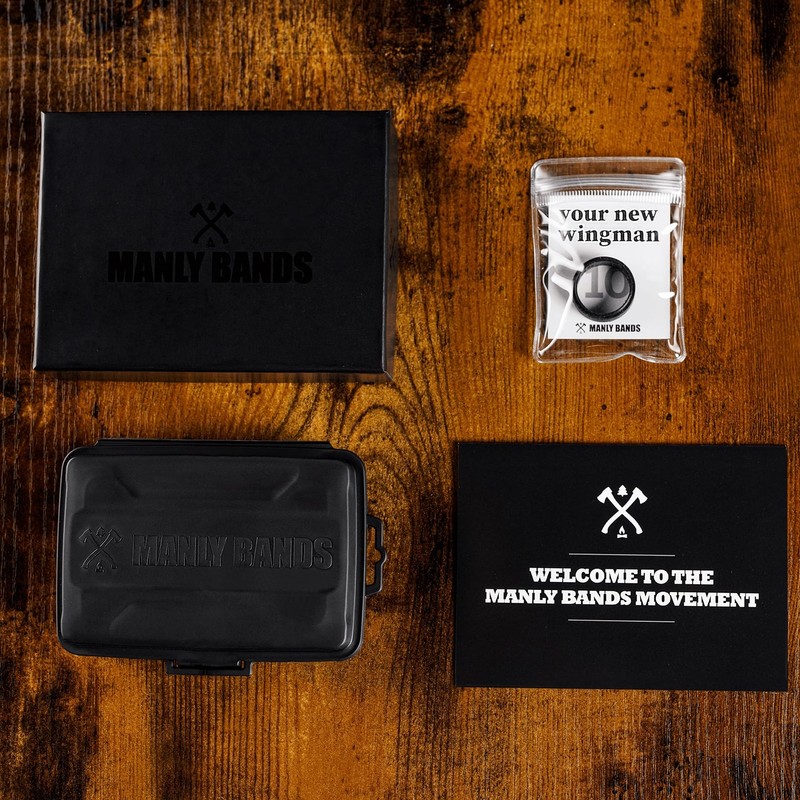 Manly Bands The Novelist Band Rings for Men