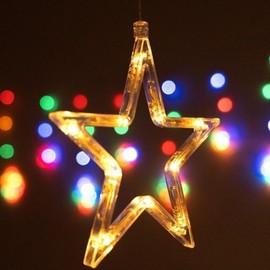 Art & Craft Christmas LED Materials for Nursery & Kindergarten Lighting Star Doll UPTOP0406