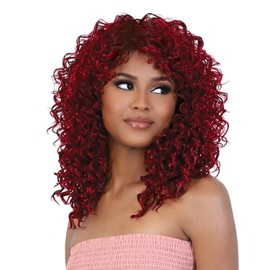 Motown Tress Day Glow Wig Quincy (COPPER)