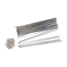 HOSHI SPOKES(ホシスポーク)13×300 スポーク SBステンレス 72本入り #14ニップル72個付