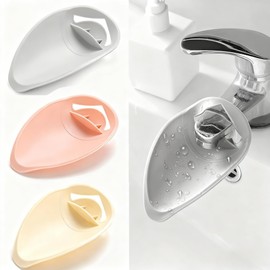 Pluzmecalm 3Pcs Faucet Extender Universal Sink Handle Extenders for Kids Hand Washing, Bathroom Sink Spout Wash Helper