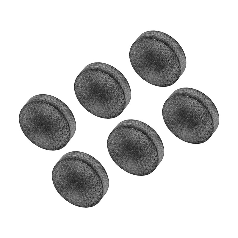 6pcs Billiard Pool Cue Tips 14mm Crystal Pool Cue Tips