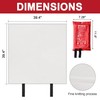 Pack of 4 Fire Blanket – Kitchen Fire Blanket Large