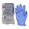 UniSeal Guantes De Nitrilo Estériles 100 Pzas Color Azul Talla
