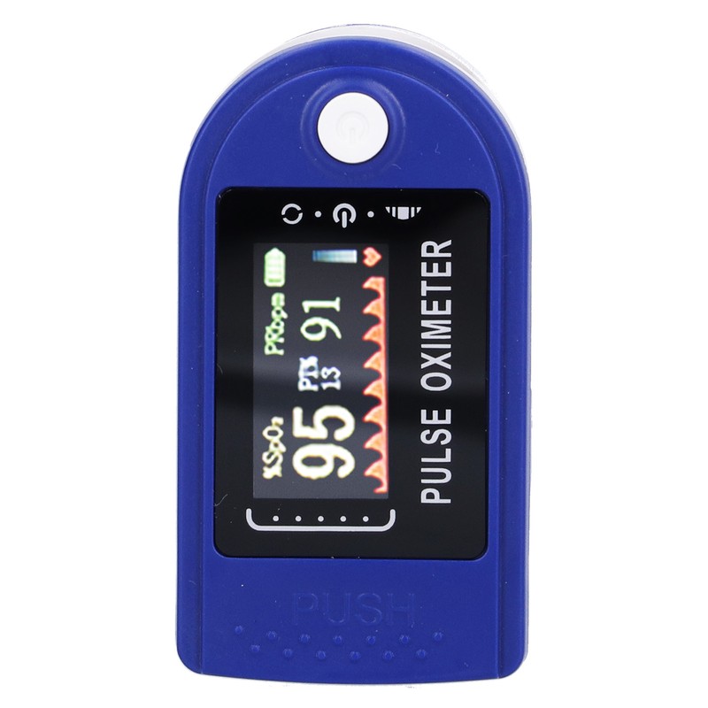 Oximeter Finger Fingertip Portable Blood Oxygen Saturation Pulse Heart Rate