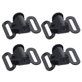 diyhub 4 PCS Quick Release Buckle, 1 Inch Iron Non-slip Cam Buckle for Backpack Bag Webbing Strap