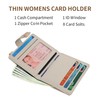 Silensu Small Womens Wallet, RFID Blocking Credit Card Holder Slim