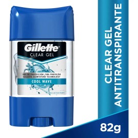 Desodorante Gillette Clear Gel Cool Wave 82 Gr