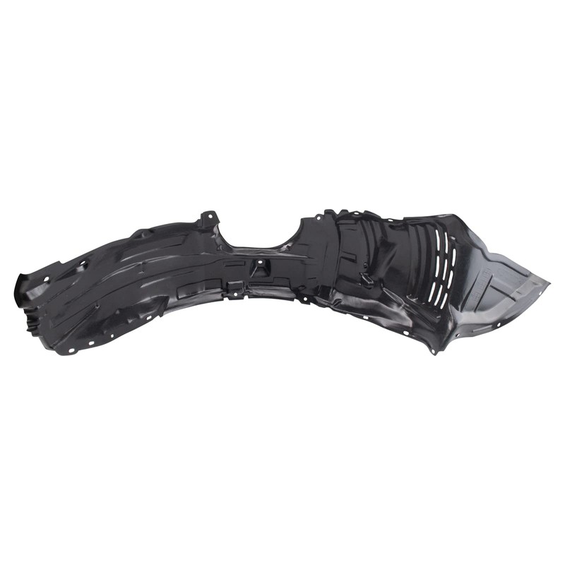 TRQ TRQ Front Left Inner Fender Liner Black Drivers Side